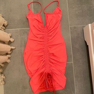 Hot Pink Body Con Dress